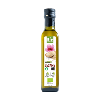 Organic unrefined sesame seed oil, 250 ml