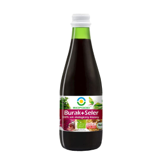 Ekologiškos burokėlių ir salierų sultys, be gliuteno, 300 ml