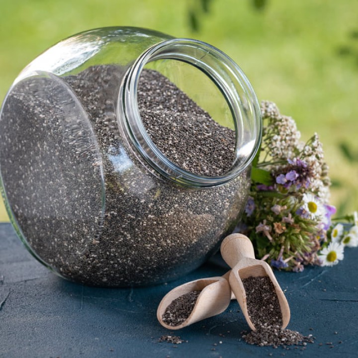 Органические семена испанского шалфея (Chia)