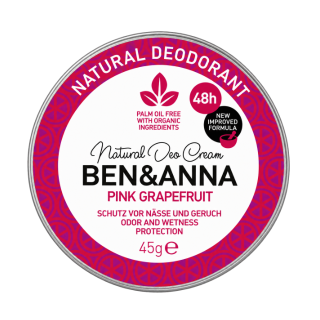 Deodorant-cream PINK GRAPEFRUIT (Grapefruit scent) 45 g BEN&amp;ANNA