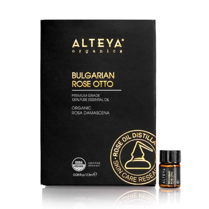 Ekologiškas rožių eterinis aliejus ROSE OTTO PREMIUM GRADE, BIO DAMASCENA, 2.3 ml