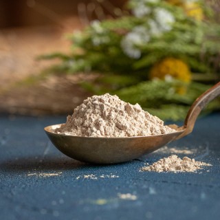 Ekologiški balkšvojo gysločio luobelių milteliai (Psyllium Husk)