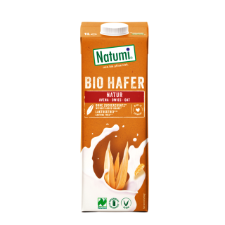 Ekologiškas avižų gėrimas, be pridėtinio cukraus, 1 L, Natumi