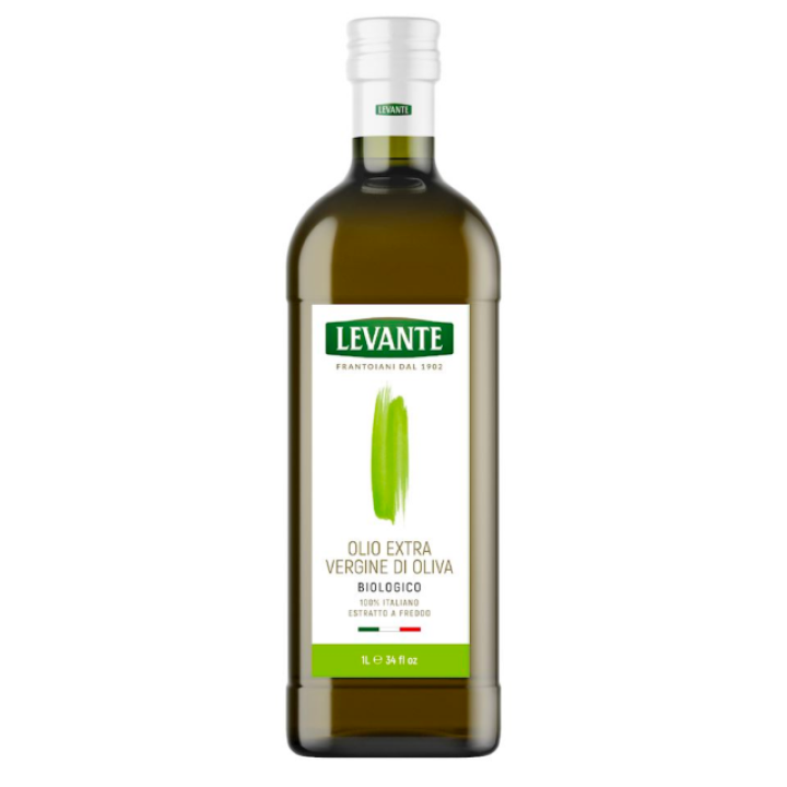 Ekologiškas pirmo spaudimo alyvuogių aliejus LEVANTE, 1 L