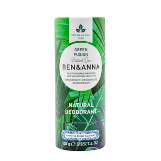 Pencil deodorant NATURAL GREEN FUSION, 40 g, BEN &amp; ANNA