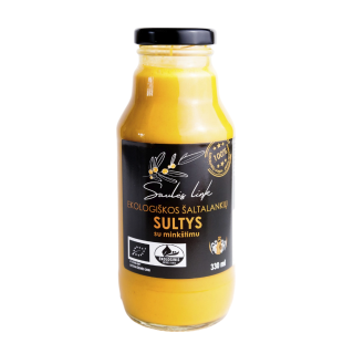 Organic sea buckthorn juice with pulp, 330 ml