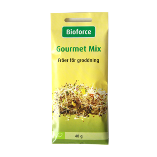 Ekologiškas Gurmaniškas mišinys (sėklos daiginimui), BIOFORCE, 40 g