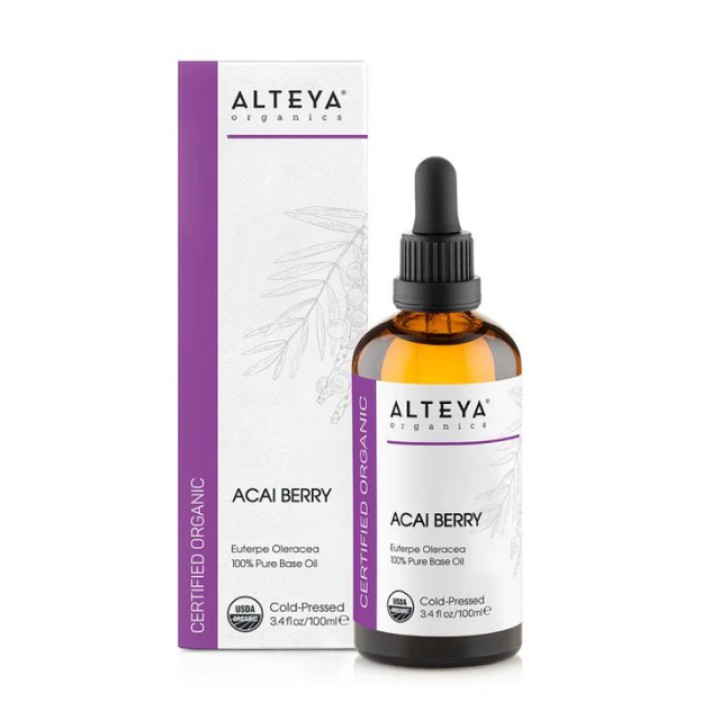 Ekologiškas aliejinės kopūstpalmės (acai) uogų aliejus, 50 ml, ALTEYA