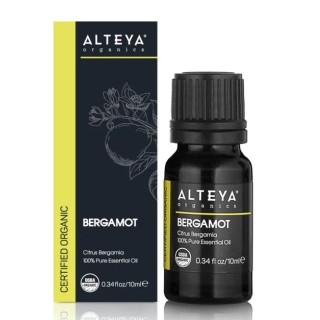 Ekologiškas bergamočių eterinis aliejus, 10 ml, ALTEYA