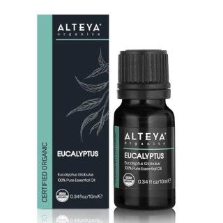 Ekologiškas eukaliptų eterinis aliejus, 10 ml, ALTEYA