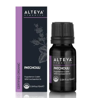 Organic patchouli essential oil, 10 ml, ALTEYA
