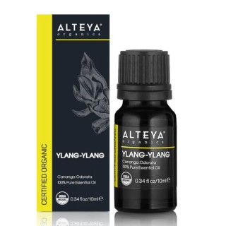 Ekologiškas kanangų (ylang ylang) eterinis aliejus, 10 ml, ALTEYA