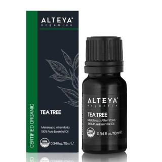 Органическое эфирное масло чайного дерева, 10 мл, ALTEYA