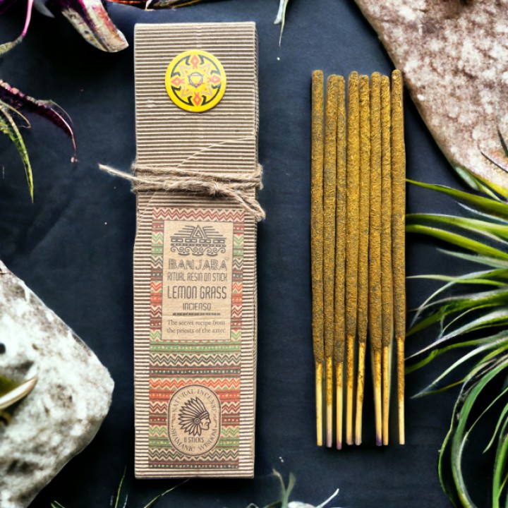 Ritualiniai sakų smilkalai Lemongrass, 8 vnt.