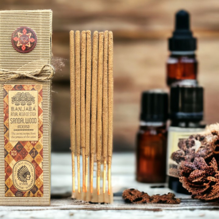 Ritualiniai sakų smilkalai Sandalwood, 8 vnt.