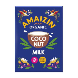 Ekologiškas kokosų kremas 17% be guaro gumos, 500 ml
