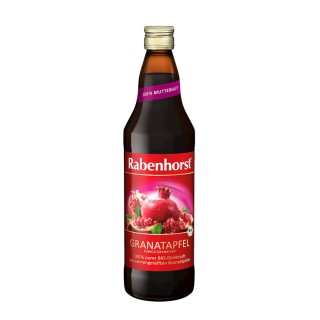 Ekologiškos granatų sultys RABENHORST, 750 ml