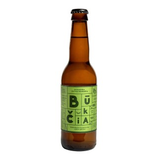 Ekologiška kombučia matcha Būkčia, 330 ml