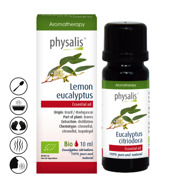 Organic Lemon Eucalyptus Essential Oil 10 ml