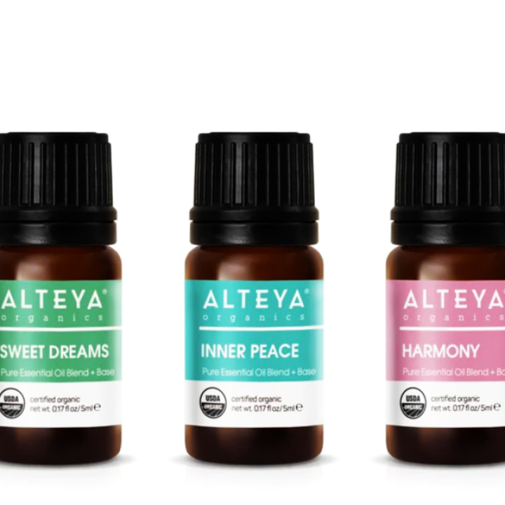 Ekologiškas eterinių aliejų rinkinys Malonumas (3x5 ml) ALTEYA