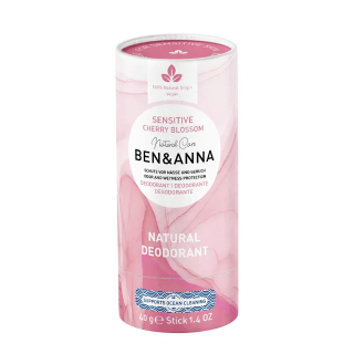 Pieštukinis dezodorantas jautriai odai Japanese Cherry Blossom, 40 g, BEN &amp; ANNA