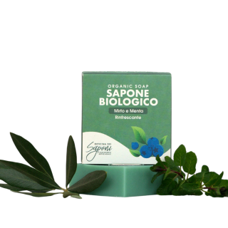 Ekologiškas muilas Mirta ir Mėta, 100 g, Officina dei Saponi