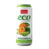 Ekologiškas apelsinų ir žaliųjų citrinų skonio gazuotas gaivusis gėrimas su sultimis, 0.5l RASA ECO