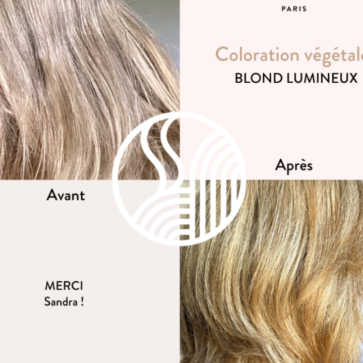 Органическая краска для волос Luminous Blonde