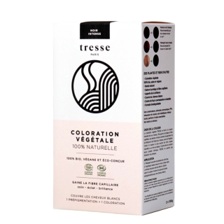 Organic hair colour Midnight Black