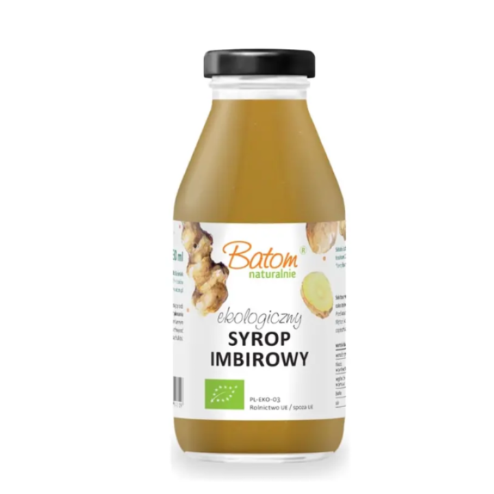 Organic ginger syrup 330ml