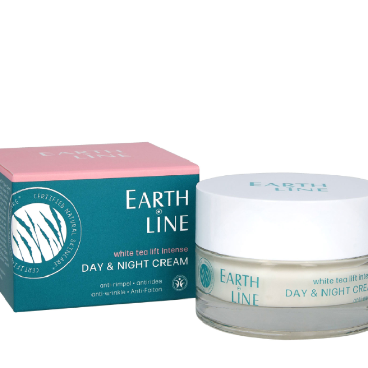 Ekologiškas dieninis ir naktinis kremas White Tea Lift Intense 40+ EARTH LINE, 50 ml