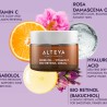 Ekologiškas LUMINOUS ROSE BIO RETINOL veido kremas - rožių aliejus + vitaminas C, 50 ml, ALTEYA
