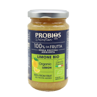 Ekologiškas citrinų džemas, be cukraus, 220 g, PROBIOS