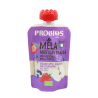 Organic apple, blueberry and strawberry puree without sugar, 100 g, PROBIOS
