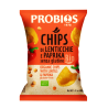 Ekologiški lęšių traškučiai su paprikos prieskoniu, 40 g, PROBIOS