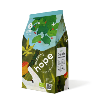 Ekologiškos kavos pupelės Woman’s Hope 250 g, Oxfam