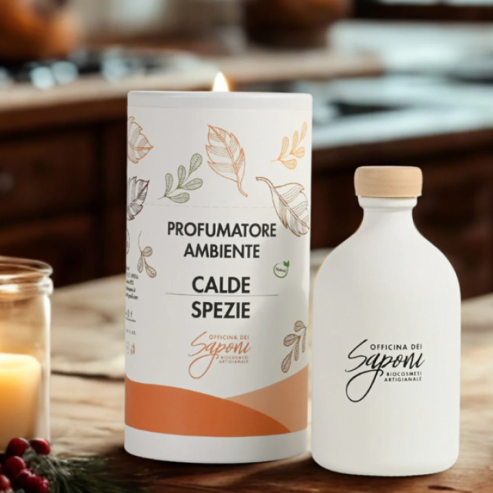 Kvapų difuzorius “Šilti prieskoniai”, 100 ml, Officina dei Saponi