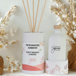 Kvapų difuzorius “Apelsinų žiedai ir Taitinė gardinija", 100 ml, Officina dei Saponi