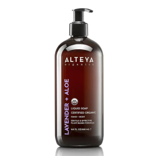 Ekologiškas skystas muilas su levandomis ir alaviju, 500 ml, ALTEYA