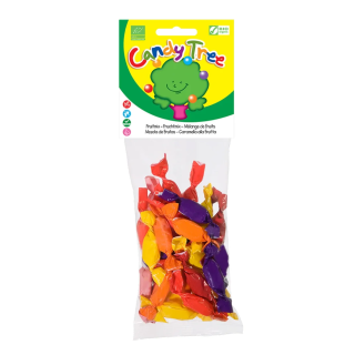 Organic fruit-flavoured sweets, 100 g, Candy Tree