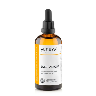 Ekologiškas saldžiųjų migdolų aliejus 100 ml, ALTEYA