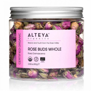 Organic Rosa Damascena Buds 80 g