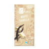 Ekologiškas baltasis šokoladas WHITE VANILLA, 80 g, Ichoc