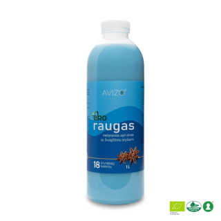 Organic oat leaven, blue spirulina with star anise, 1 L