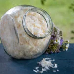 Ekologiškos kokosų riekelės (RAW)