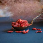 Ekologiškos dygliuotojo ožerškio (Goji, Godži) uogos, džiovintos