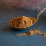 Organic dandelion root coffee, roasted