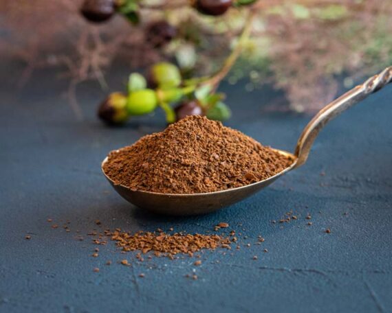 Organic ground lupin coffee, gluten-free