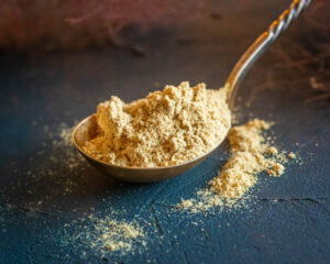 Organic golden linseed flour