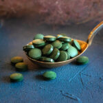 Ekologiškos spirulinos tabletės 500 mg